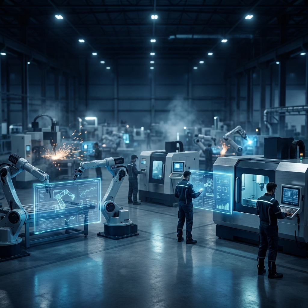 Modern Factory High Tech